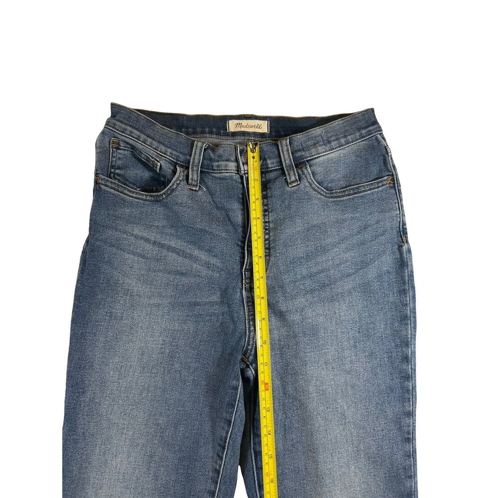 Madewell 10 Roadtripper Skinny Jeans Medium Wash High Rise 29T Tall - Picture 7 of 9
